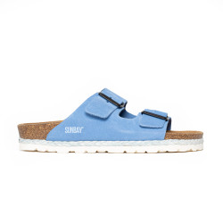 Mules bleue horizon TURMERO