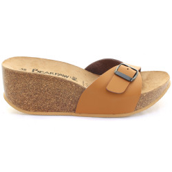 Maldiven sandalen met sleehak