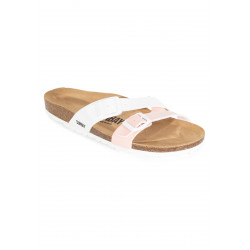 BAMBOE witte sandalen