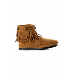 Bottines en cuir suede HI...