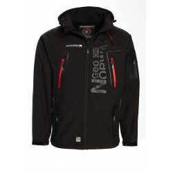 Veste Softshell noir TACO...