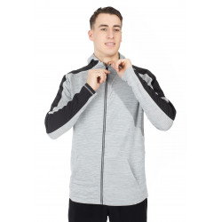Full Zip Hooded Jacket Grey
