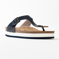 Sandalen met plateauzool...