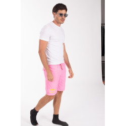 Short de bain homme Rose