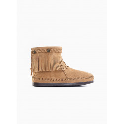 Bottines en cuir suede HI...