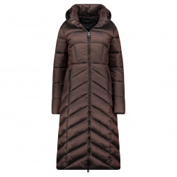 Blanche long hood doudoune...