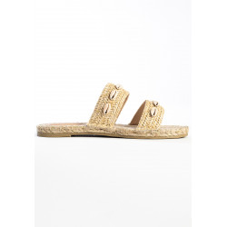 CARRIE flache Sandalen